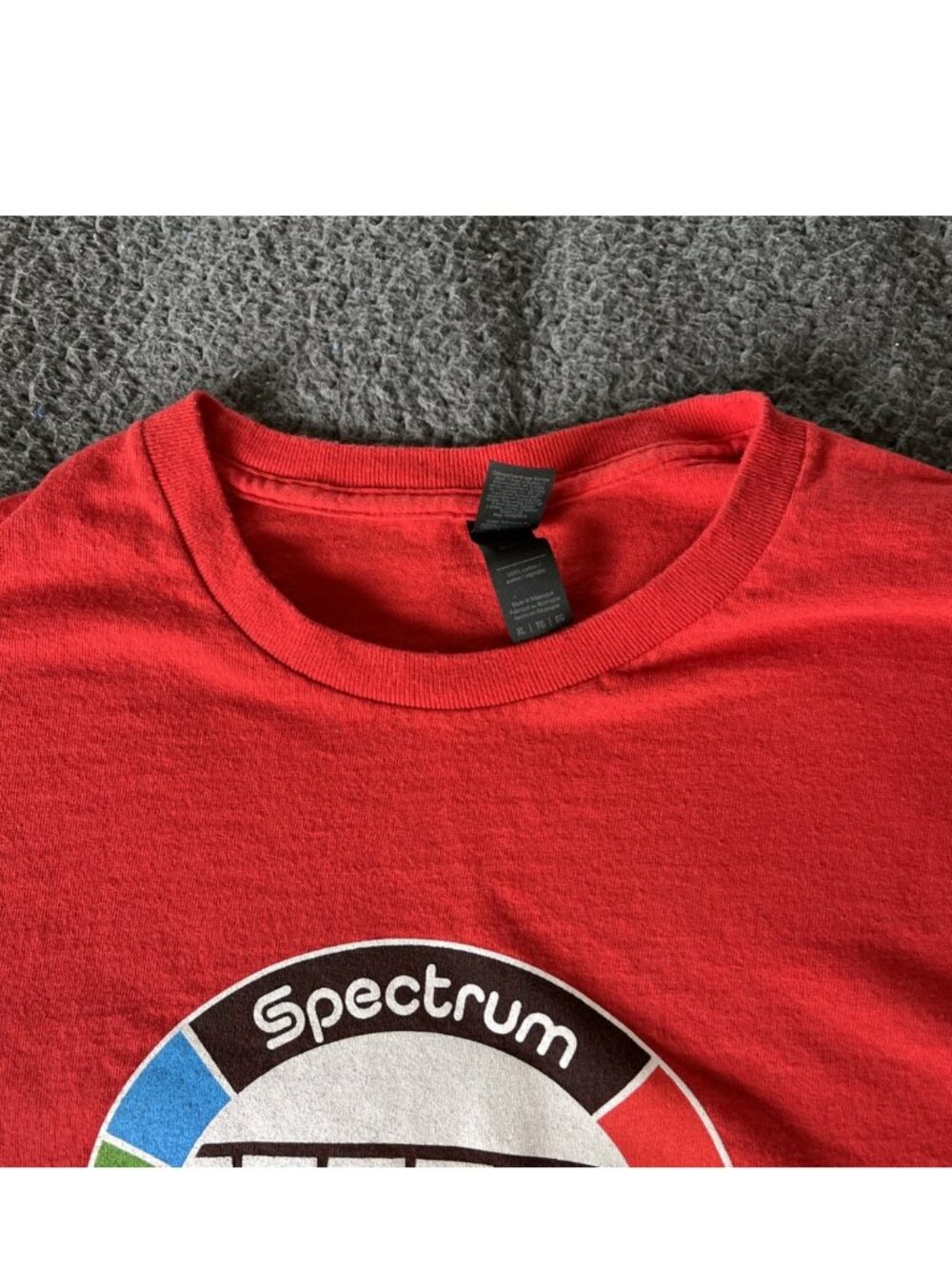 Philadelphia Spectrum Arena T-Shirt XL Red Graphic Tee Flyers Sixers Concert - Picture 4 of 8